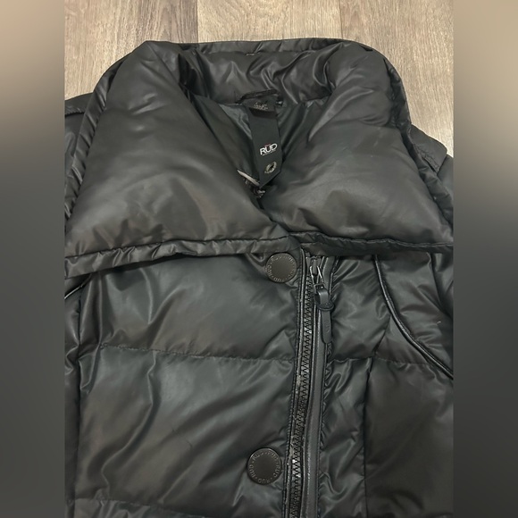 Rud by Rudsak Black Puffer Coat - Picture 3 of 9